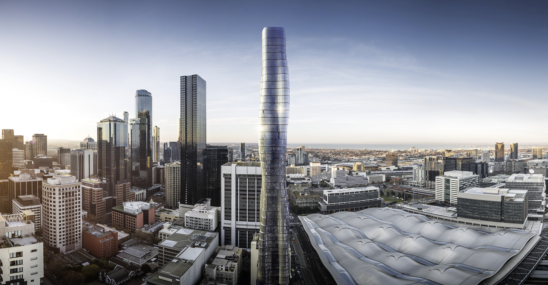 The proposed Premier Tower was inspired by Beyoncé's "Ghost" video.