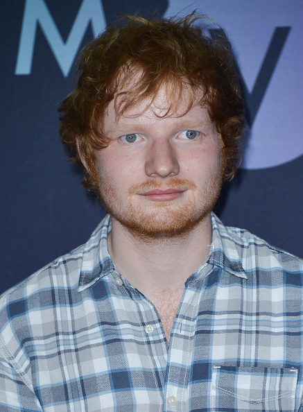 Ed Sheeran at the 2015 MuchMusic Video Awards in Toronto on June 21, 2015.