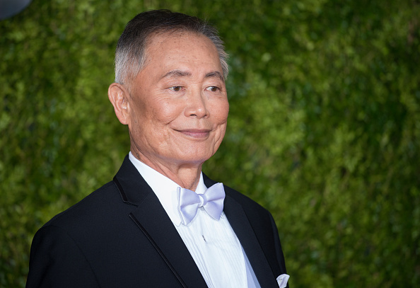 George Takei at the  69th Annual Tony Awards in New York City on June 7, 2015.