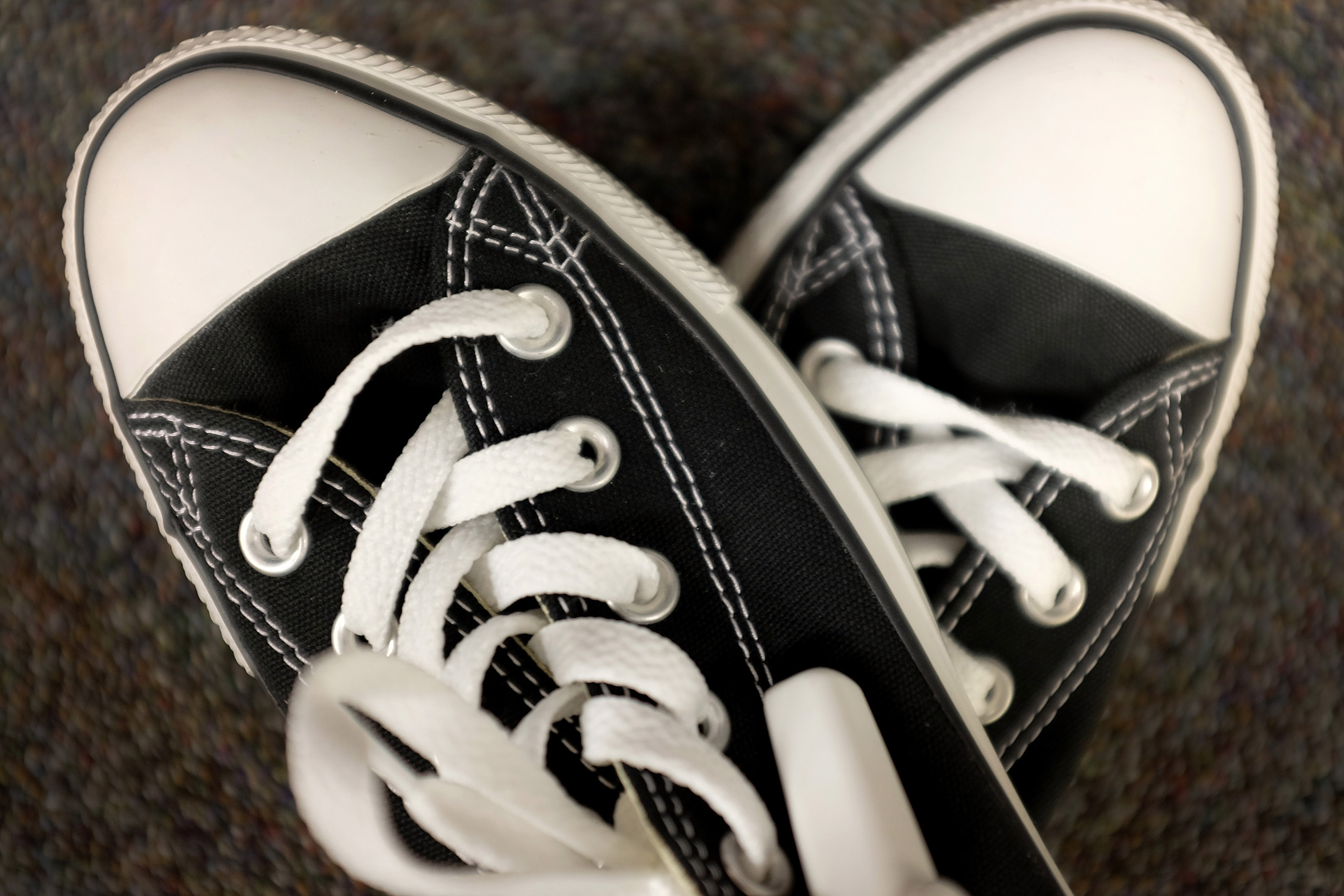 Converse shoes are seen in a store on October 14, 2014 in Miami, Florida. (Joe Raedle&mdash;Getty Images)