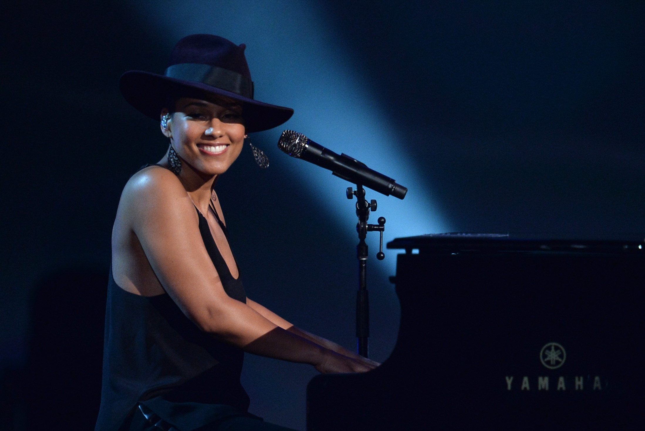 Recording artist Alicia Keys. (Kevin Winter&mdash;Getty Images for NARAS)