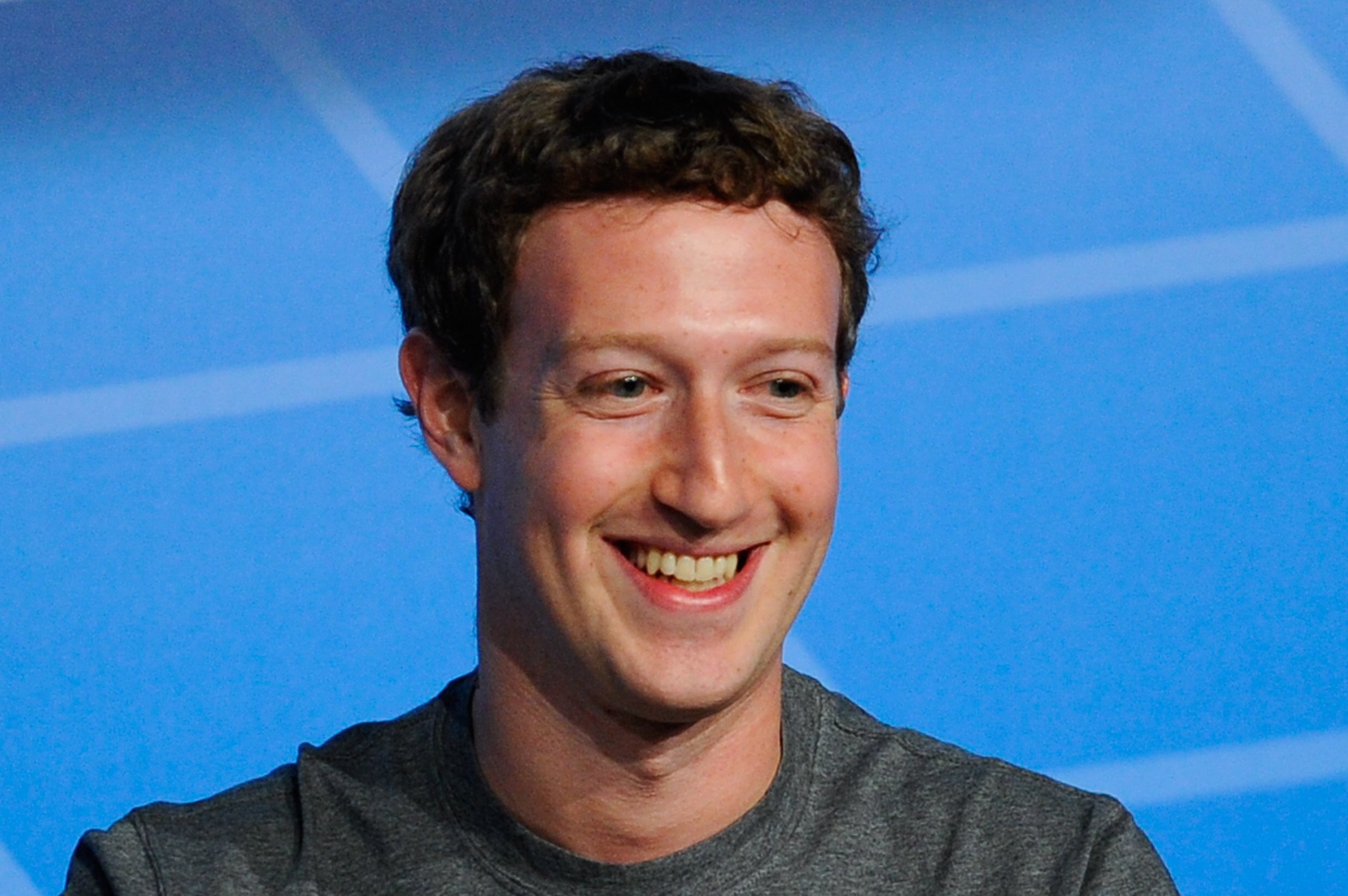 Facebook CEO Mark Zuckerberg on February 24, 2014 in Barcelona, Spain.