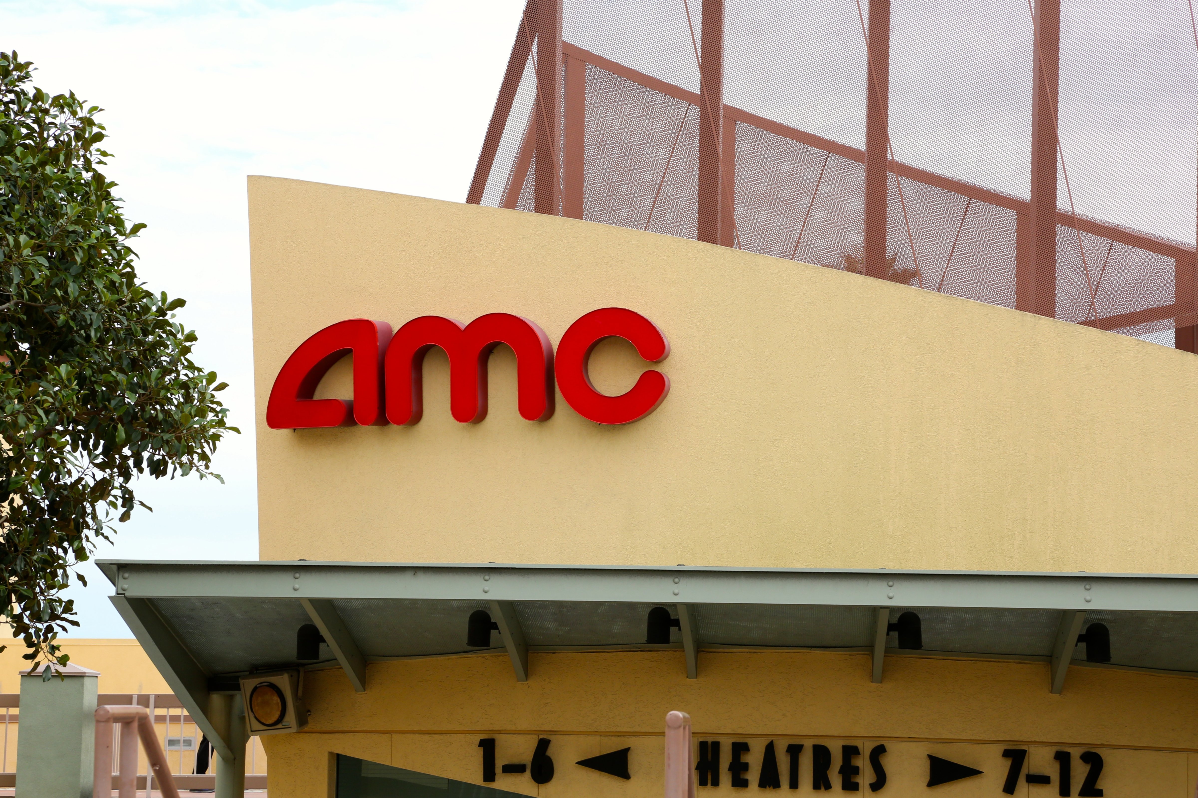 AMC theater. Long Beach, California (Maureen Sullivan—Moment Editorial/Getty Images)