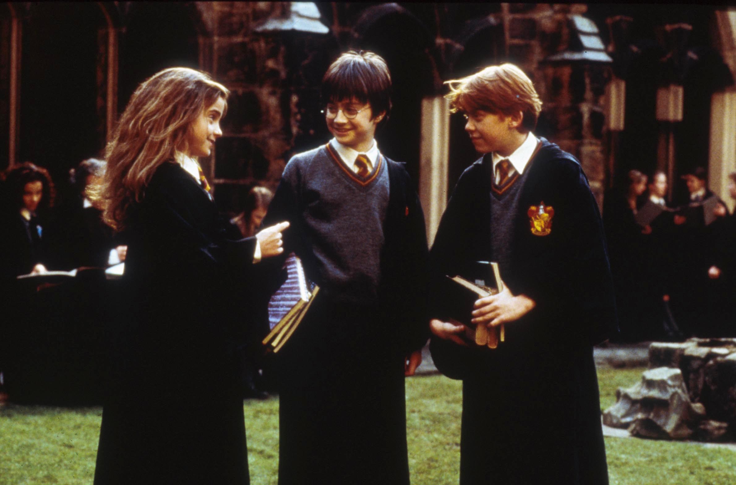 Harry Potter Hermione Granger Ron Weasley