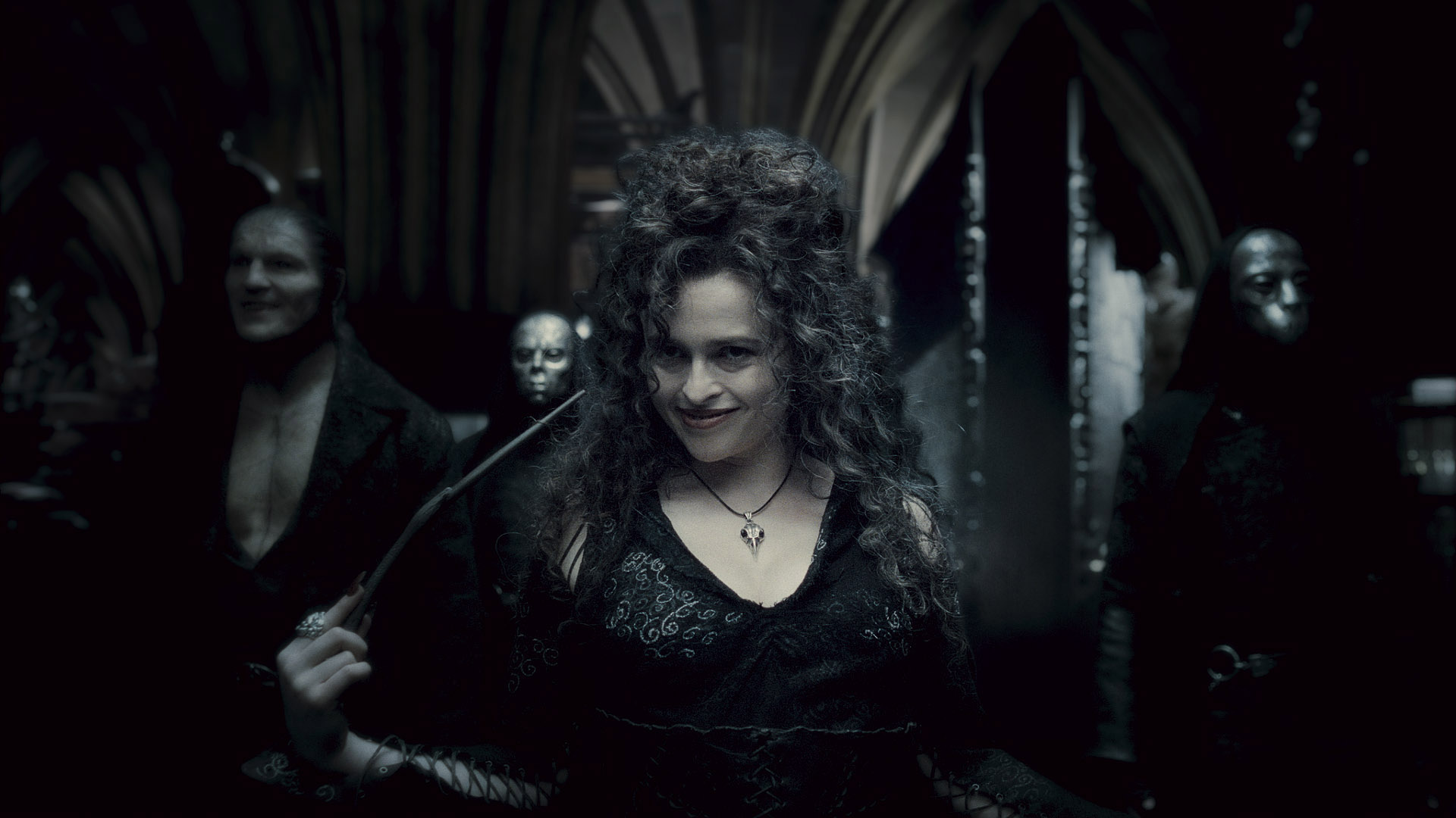 Helena Bonham Carter as Bellatrix Lestrange in <i>Harry Potter and the Half-Blood Prince</i> released on July 15, 2009. (Warner Bros.)