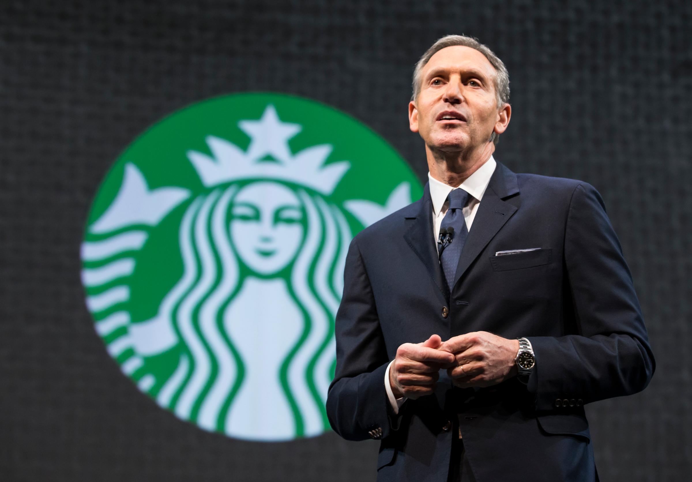 Howard Schultz Starbucks CEO