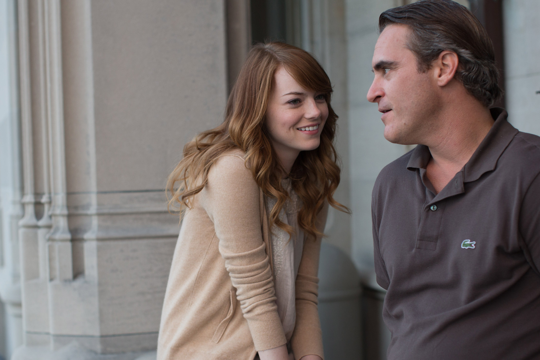 Emma Stone and Joaquin Phoenix star in <i>Irrational Man</i> (Sabrina Lantos—Sony Pictures Classics)