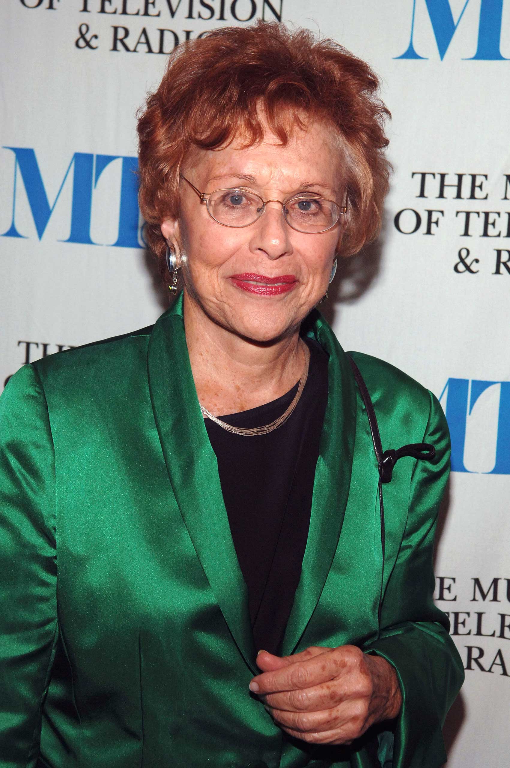 Journalist Marlene Sanders at an event in New York in 2005. (Bryan Bedder—Getty Images)