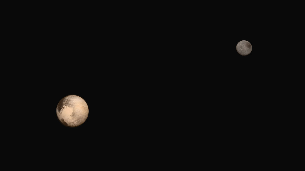 New Horizons Pluto Charon