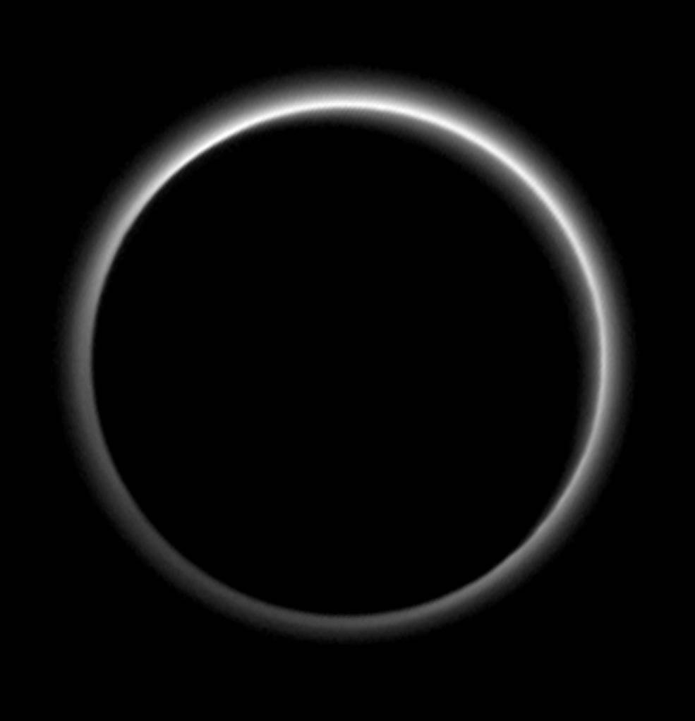 Pluto Haze Eclipse New Horizons