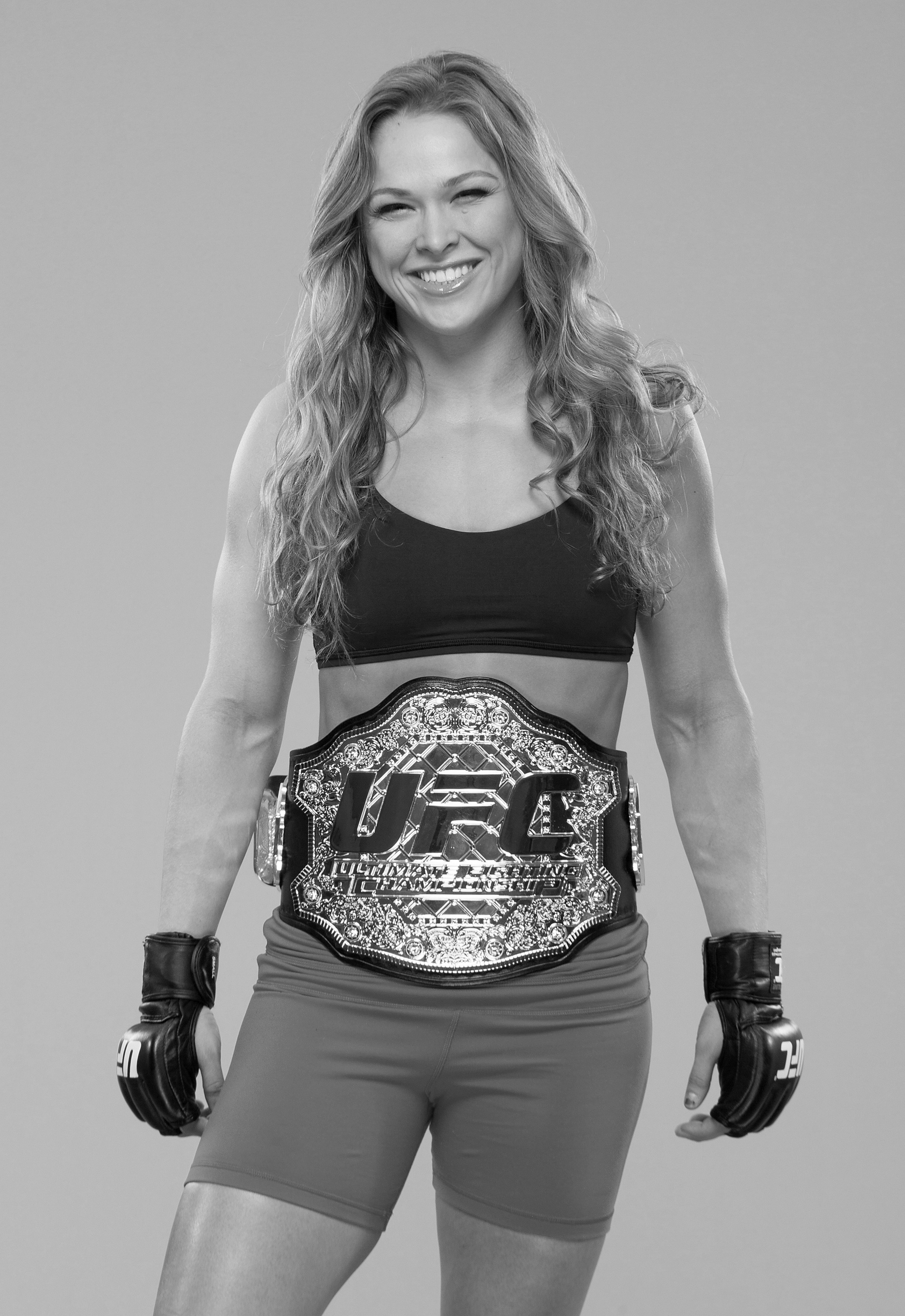 Ronda Rousey poses for a portrait on February 20, 2013 in Anaheim, California. (Jim Kemper—Getty Images)