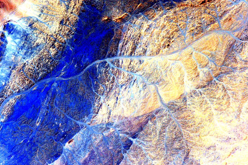 #Earth, you are very much alive! #EarthArt. #YearInSpace  - via Twitter on July 26, 2015