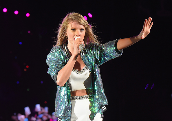 Taylor Swift at The 1989 World Tour in Foxboro, Mass. on July 24, 2015.