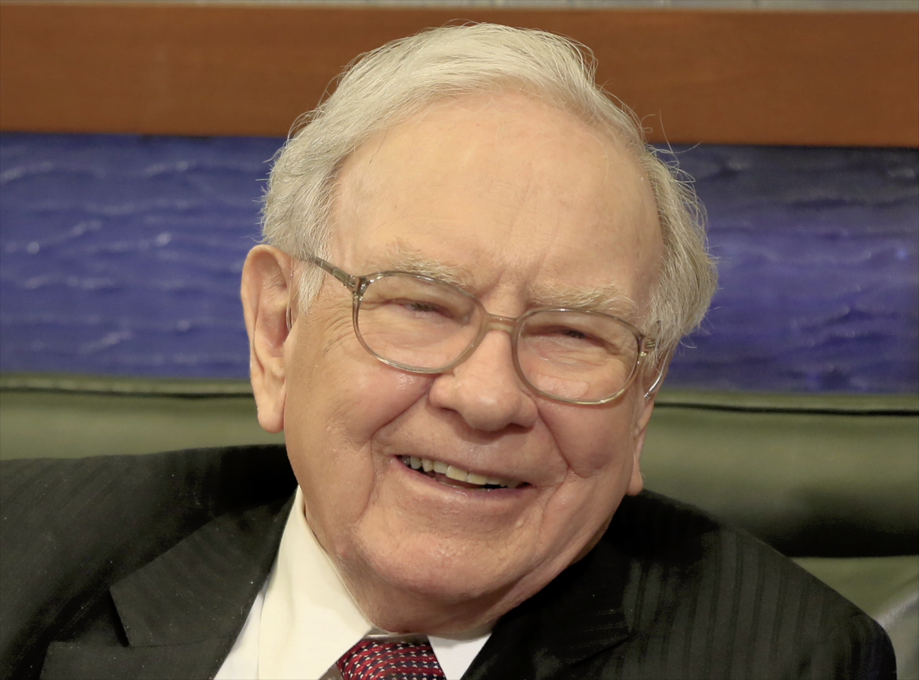 Warren Buffett during an interview in Omaham, Neb. on May 4, 2015. (Nati Harnik—AP)