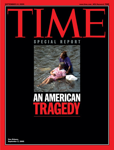 The Sep. 12, 2005, cover of TIME (Cover Credit: KATHLEEN FLYNN / ST. PETERSBURG TIMES / WPN)