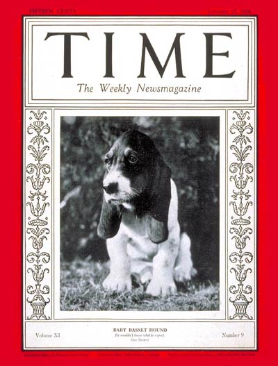 The Feb. 27, 1928, cover of TIME (TIME)