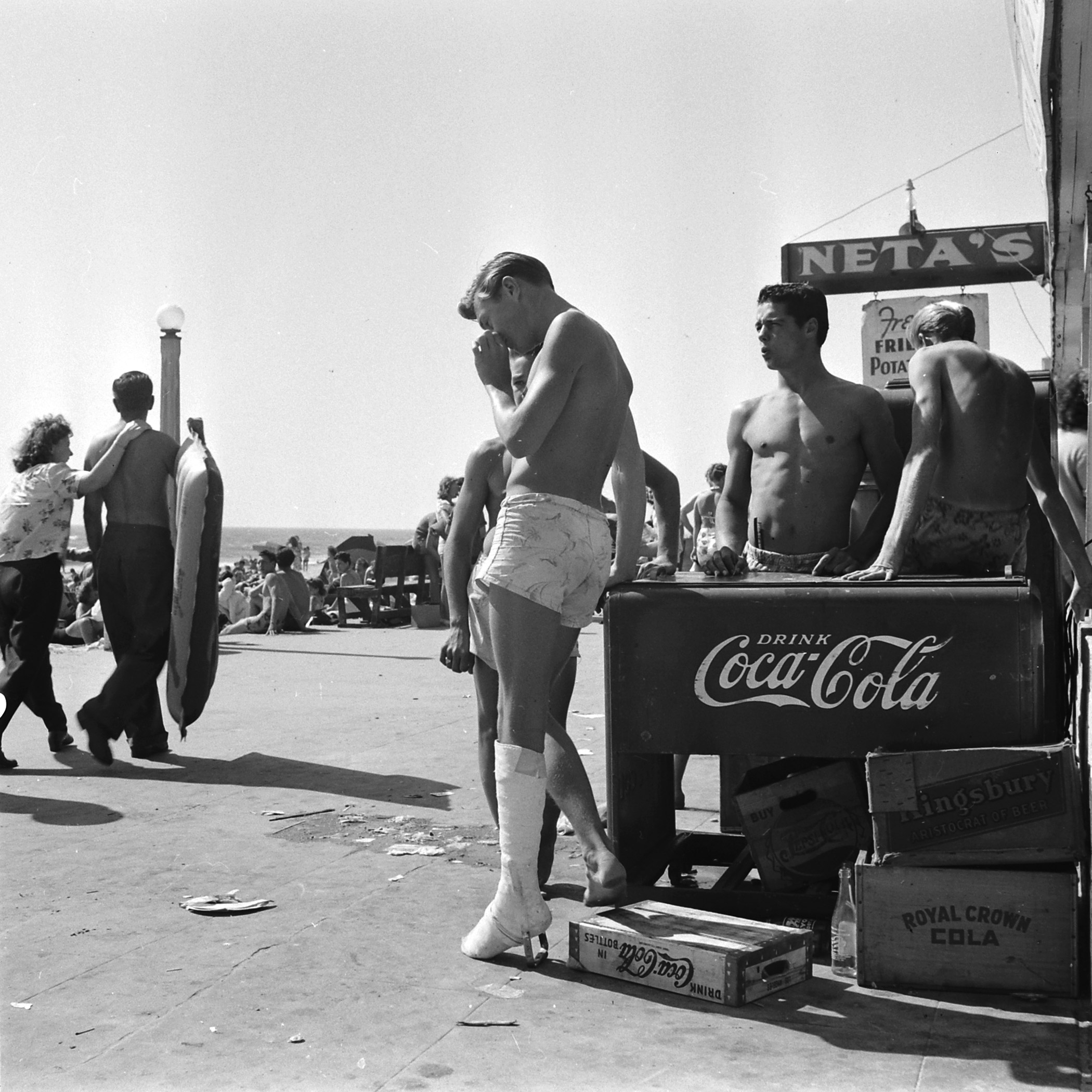 Hermosa Beach, California, 1948.