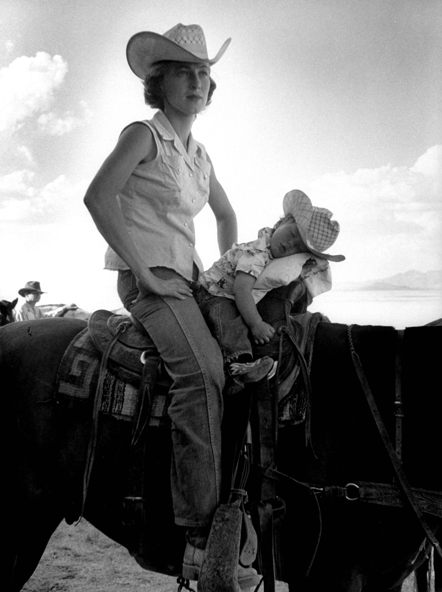The Youngest Cowgirl in 1955