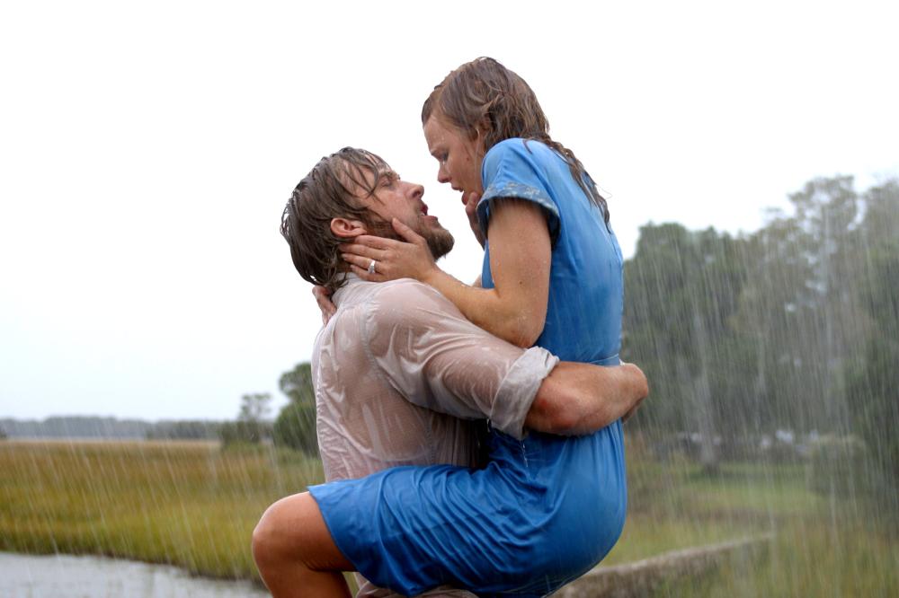 Ryan Gosling and Rachel McAdams in "The Notebook." (New Line Cinema)