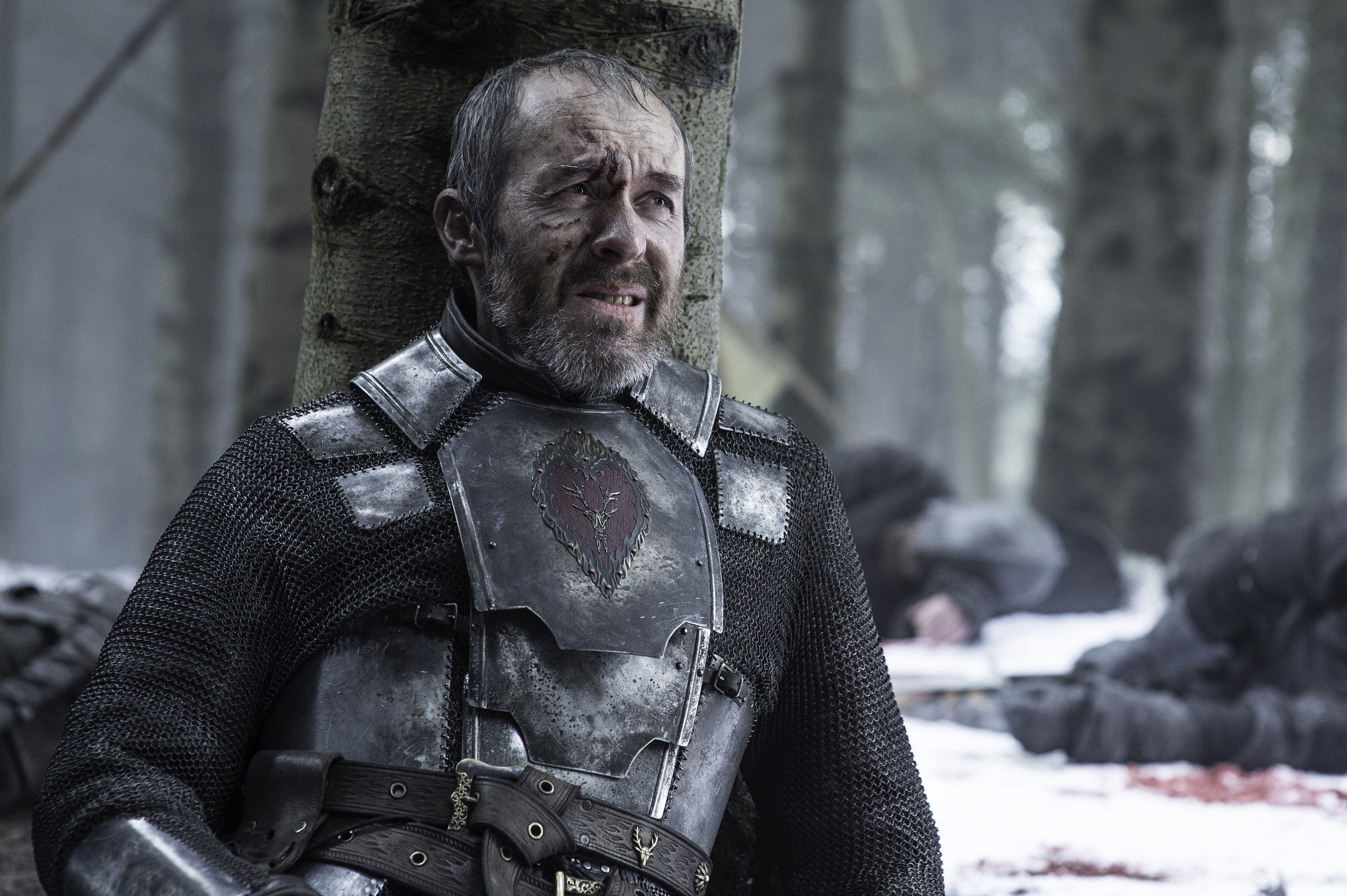 Stephen Dillane as Stannis Baratheon in <i>Game of Thrones</i> (Helen Sloan—HBO)