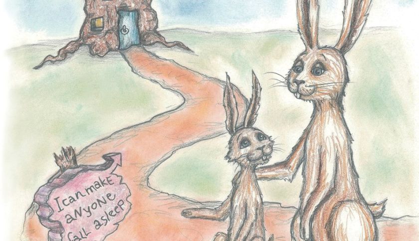 An illustration from ‘The Rabbit Who Wants to Fall Asleep.’