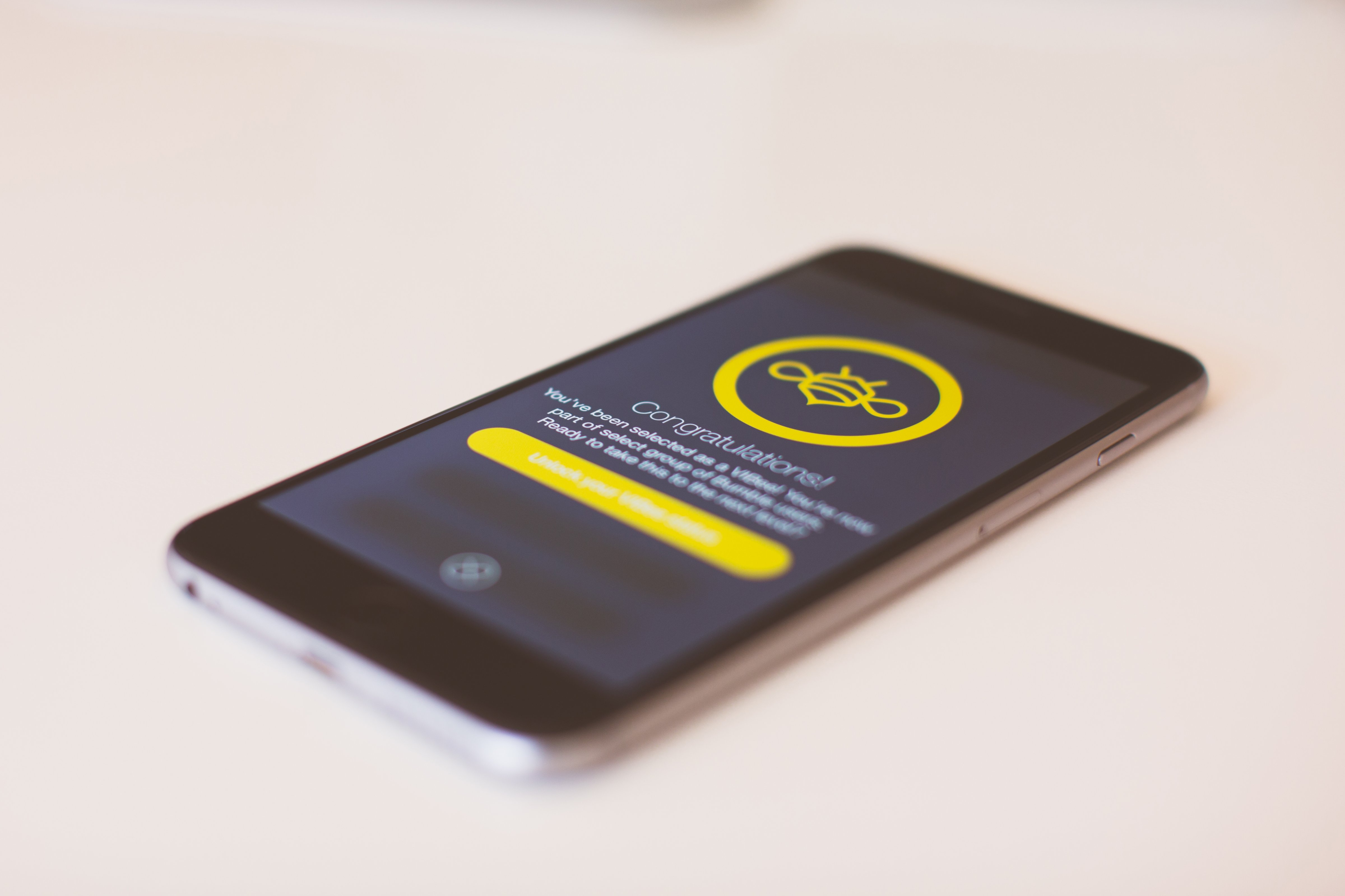 Bumble's VIBee status could allow users to weed out jerks (Photo courtesy of Sarah Mick)