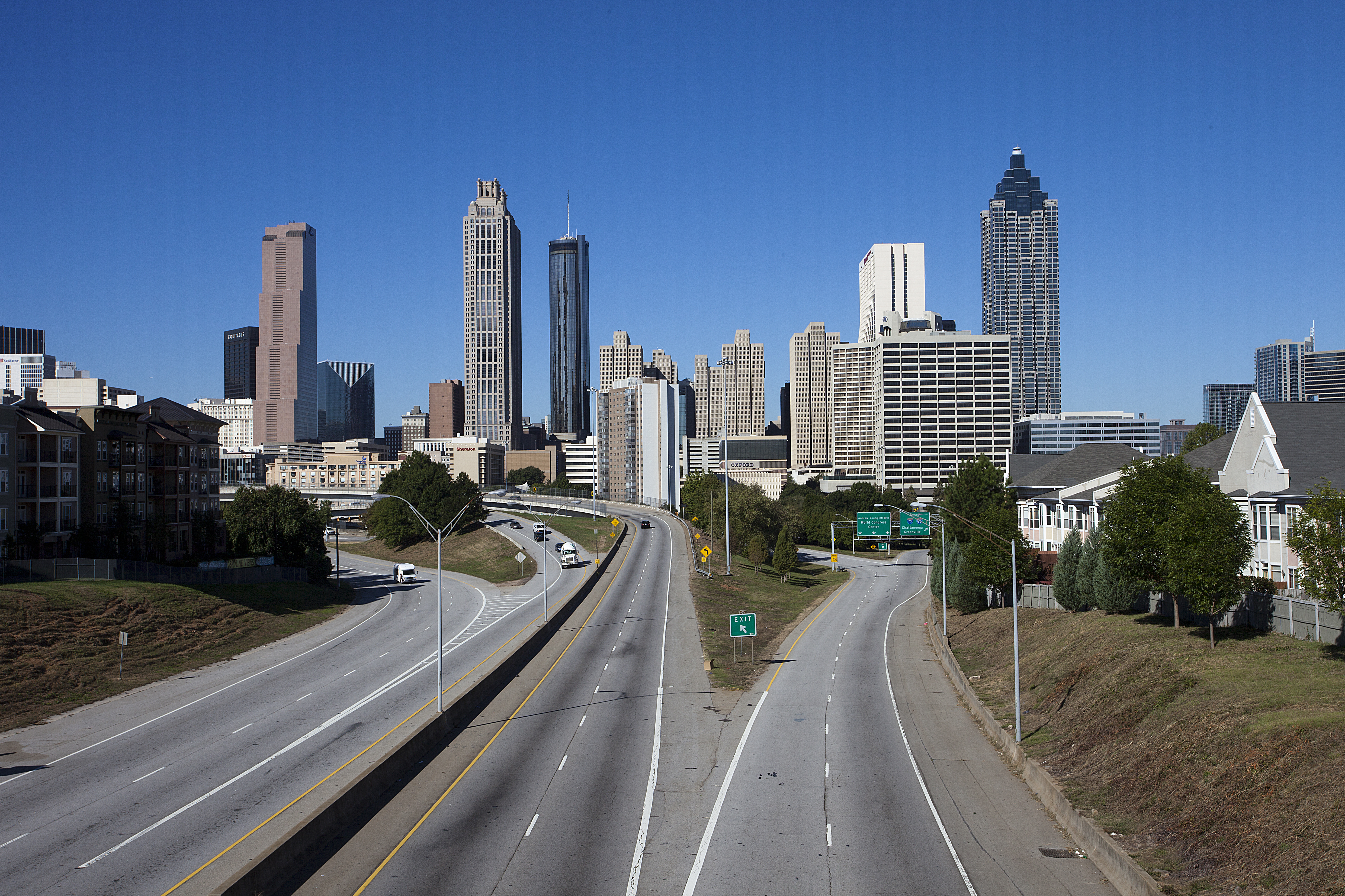 Atlanta skyline Georgia USA