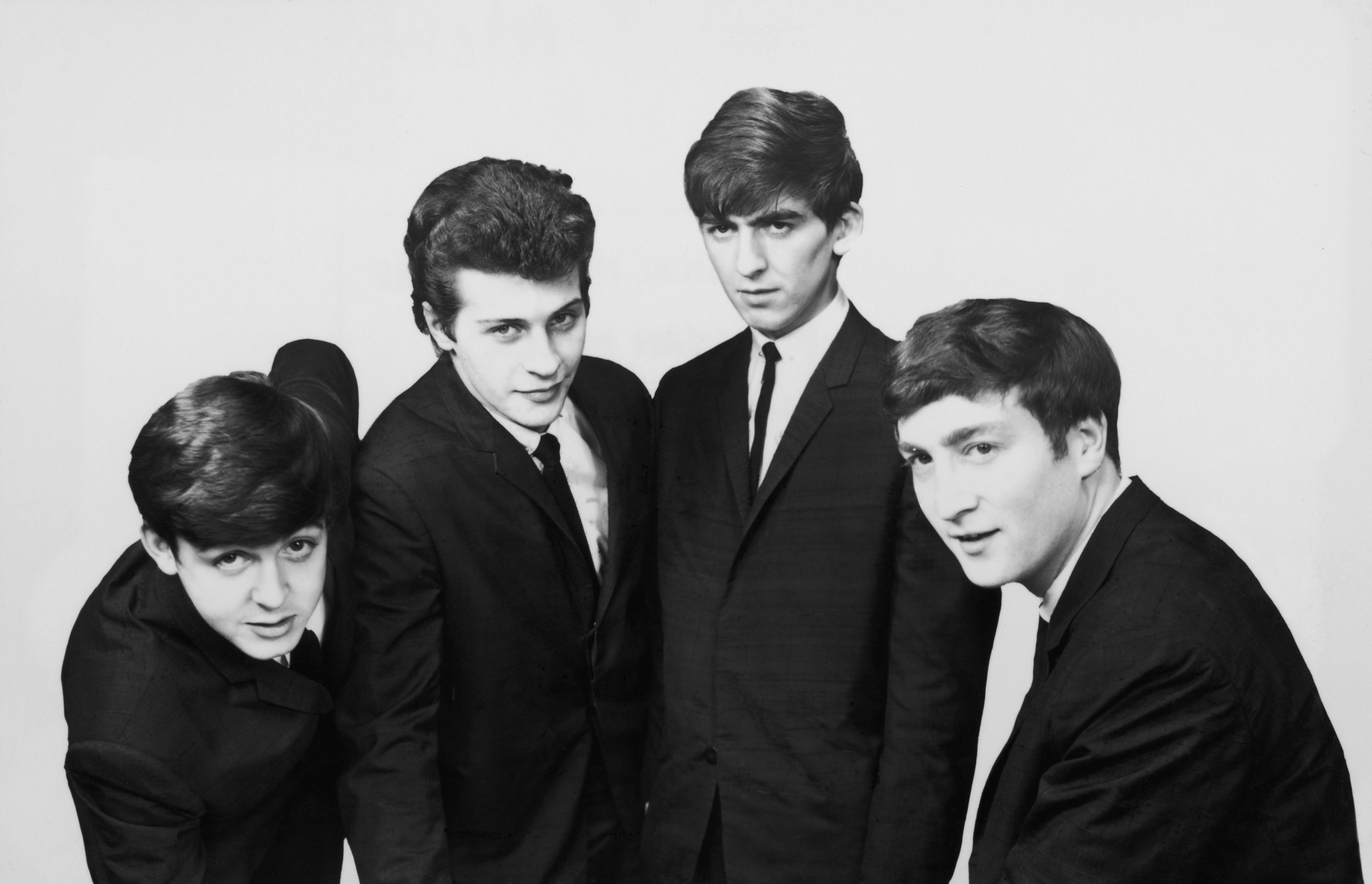 An early portrait of The Beatles. (Hulton Archive/Getty Images)