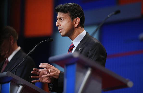 Gov. Bobby Jindal at the Fox News debate in Cleveland