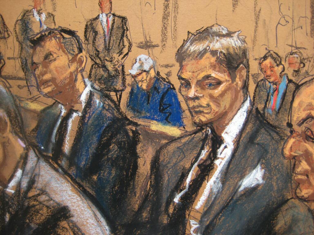 Tom Brady appears in United States District Court on Aug. 12, 2015. (NY District Court)