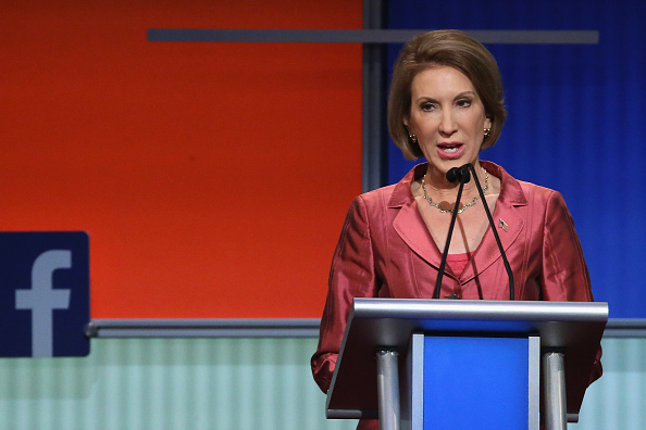 Carly Fiorina at the Cleveland Fox News debate