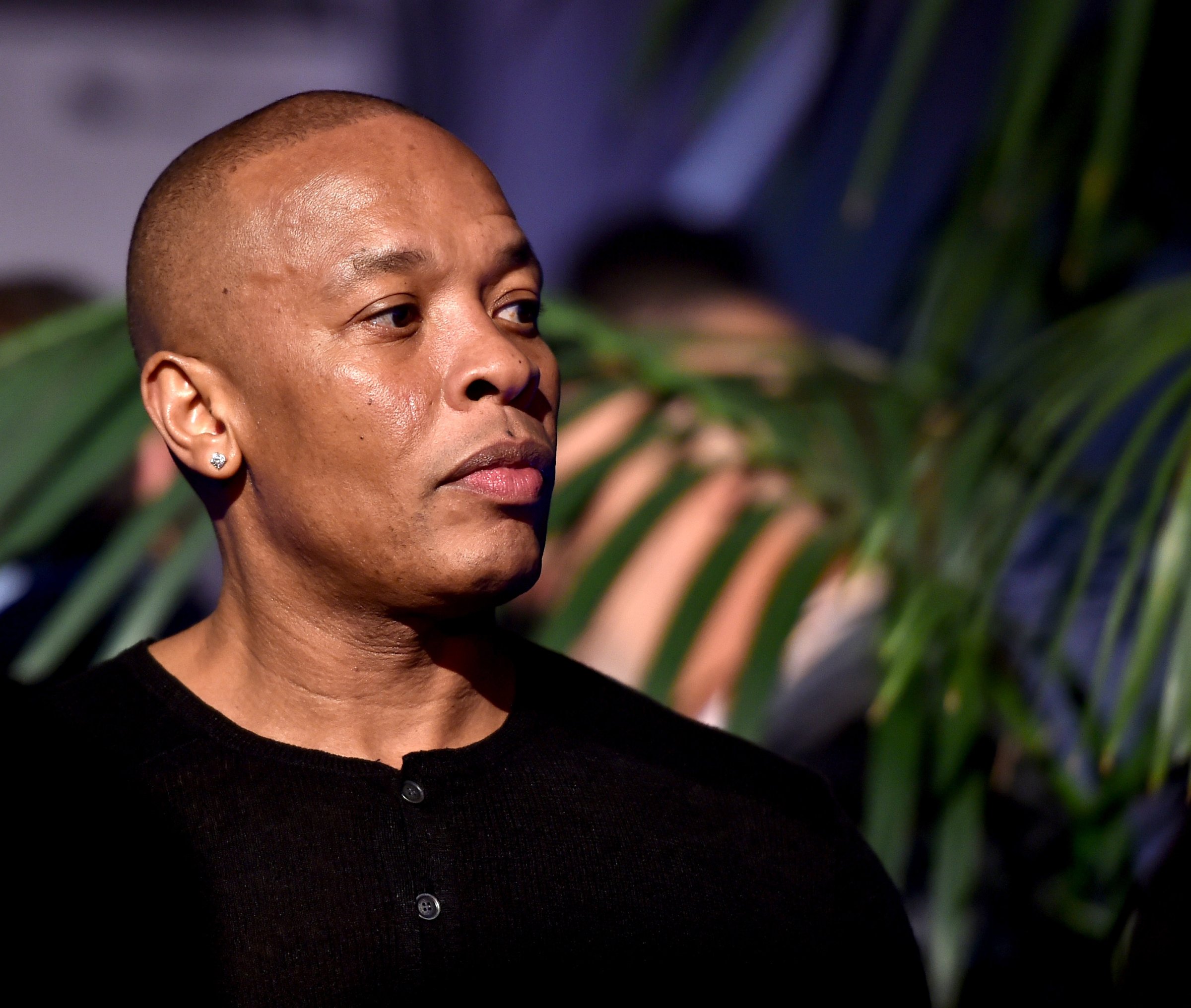 Dr. Dre at the after party for the premiere of Universal Pictures and Legendary Pictures' "Straight Outta Compton."