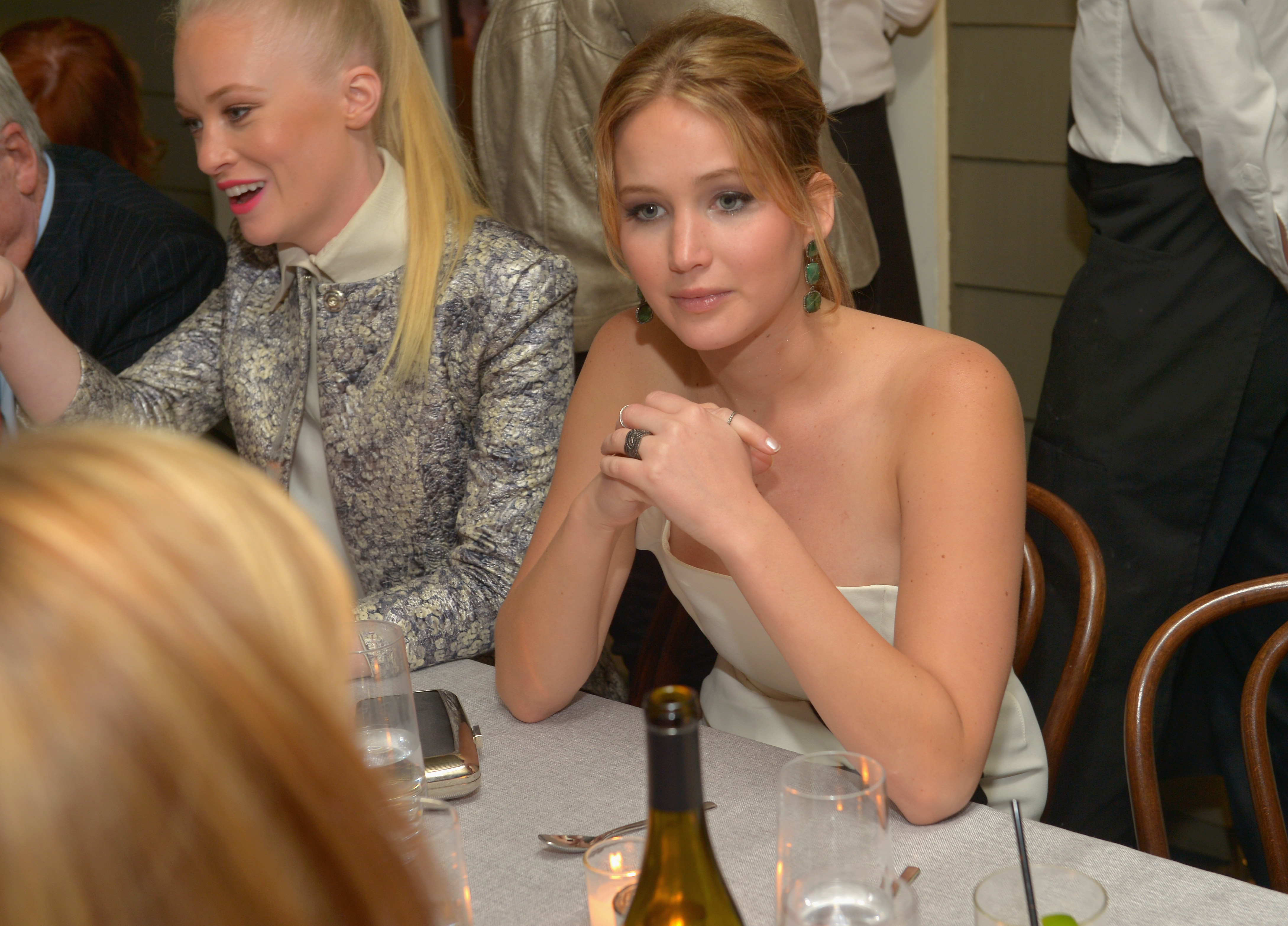 Jennifer Lawrence attends the Vanity Fair, Barneys New York and The Weinstein Company celebration of Silver Linings Playbook in support of The Glenholme School on Feb. 20, 2013 in Los Angeles.