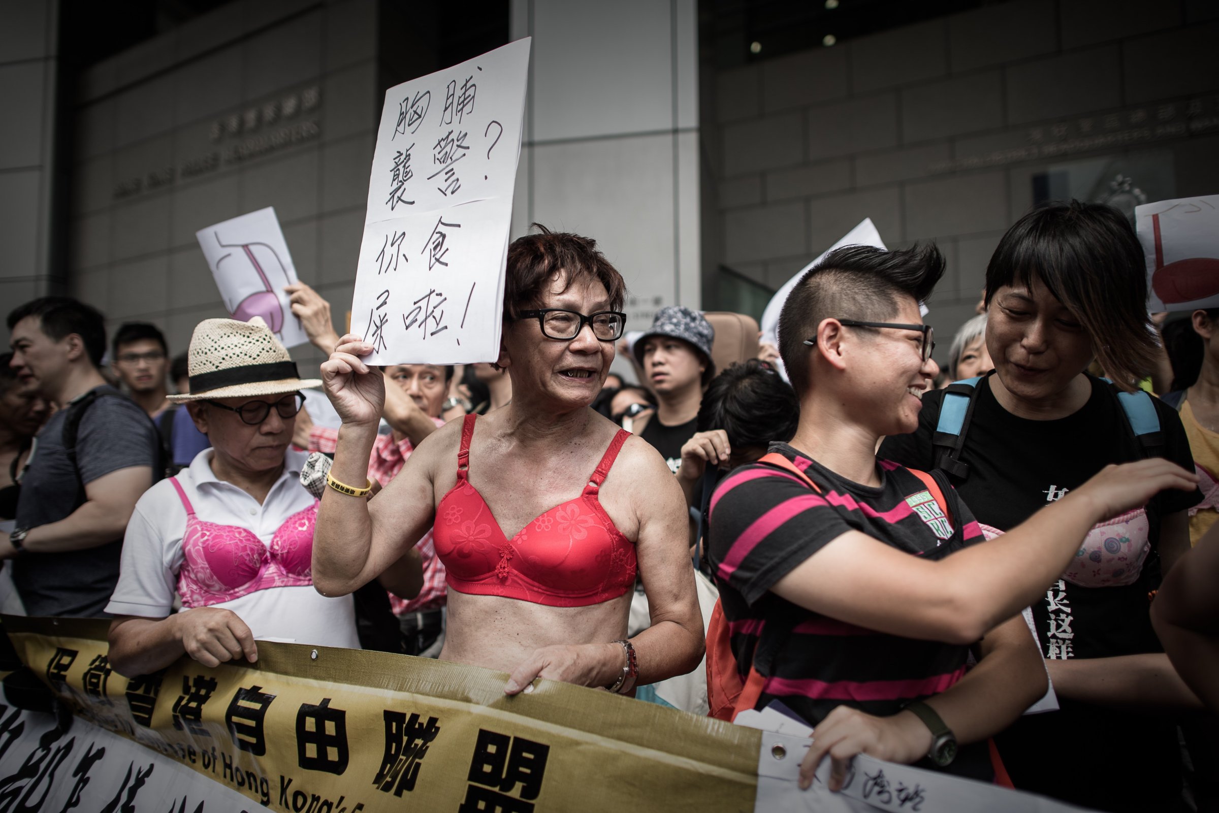 HONG KONG-CHINA-POLITICS-COURTS-PROTEST