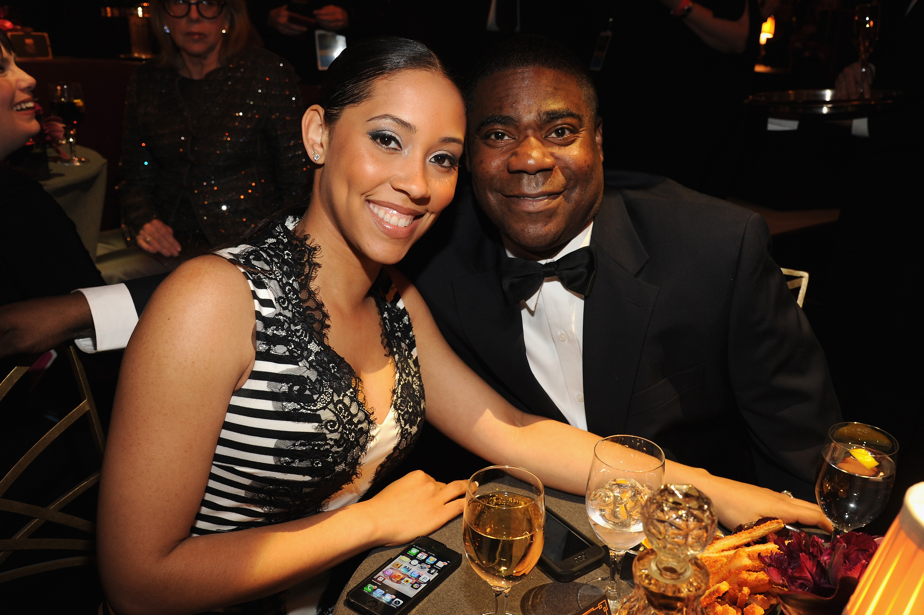 Meghan Wollover and Tracy Morgan attend Spike TV's "Don Rickles: One Night Only" on May 6, 2014 in New York City. (Kevin Mazur—Getty Images for Spike TV)