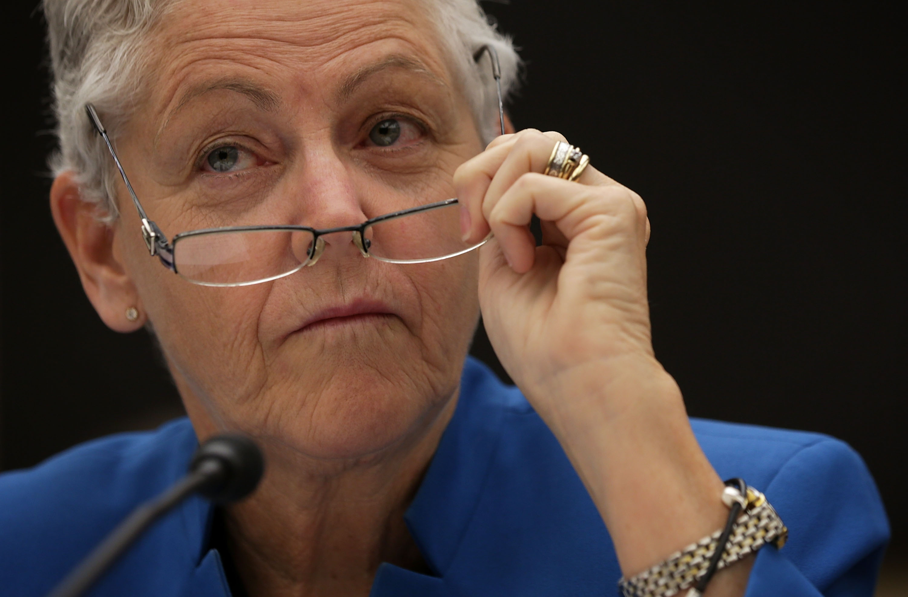 Administrator of the U.S. Environmental Protection Agency Gina McCarthy at a hearing before the House Science, Space, and Technology Committee in Washington on Jul. 9, 2015. (Alex Wong—Getty Images)