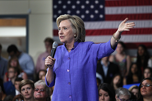 Former Secretary of State Hillary Clinton joked about an email investigation when speaking to Iowa Democrats, dismissing it as just "politics." (Boston Globe)
