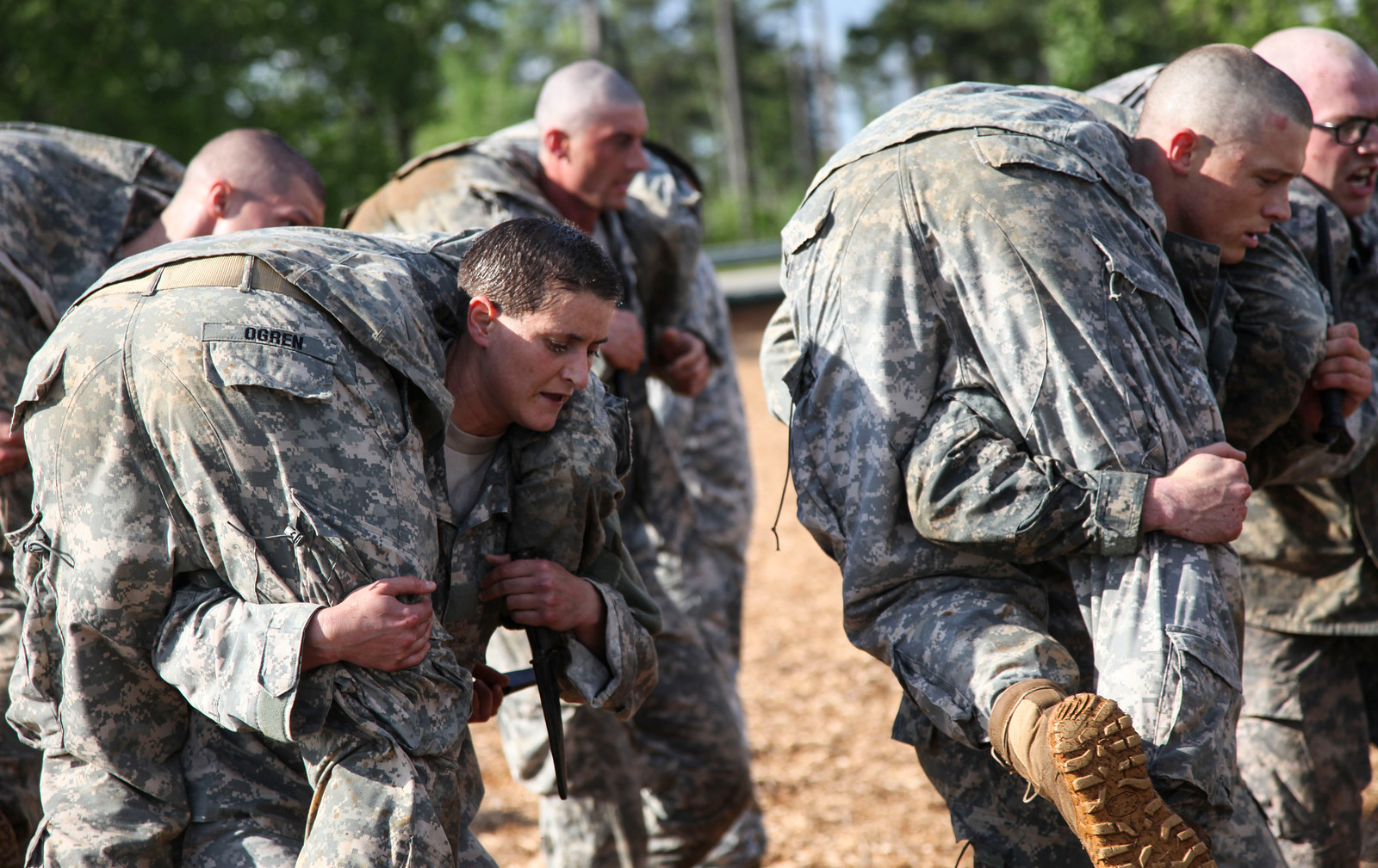 The Army's first co-ed Ranger course. (Army / Antonio Lewis)