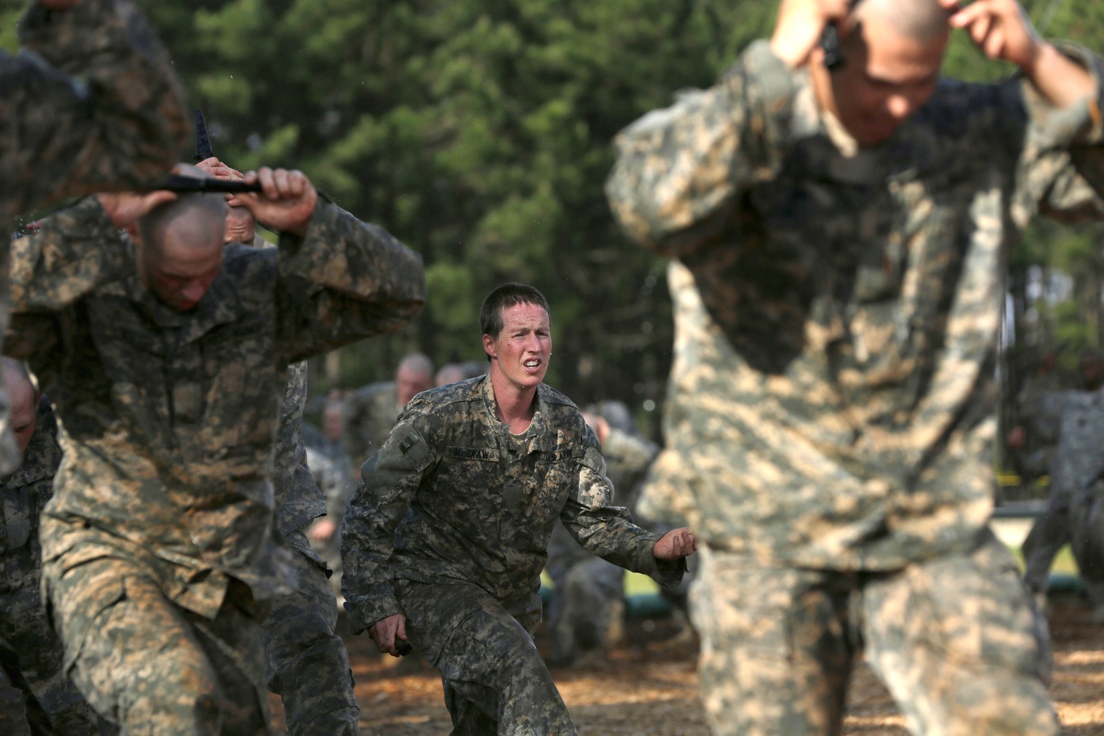 The Army's first co-ed Ranger course begins training. (Army / Paul Sale)
