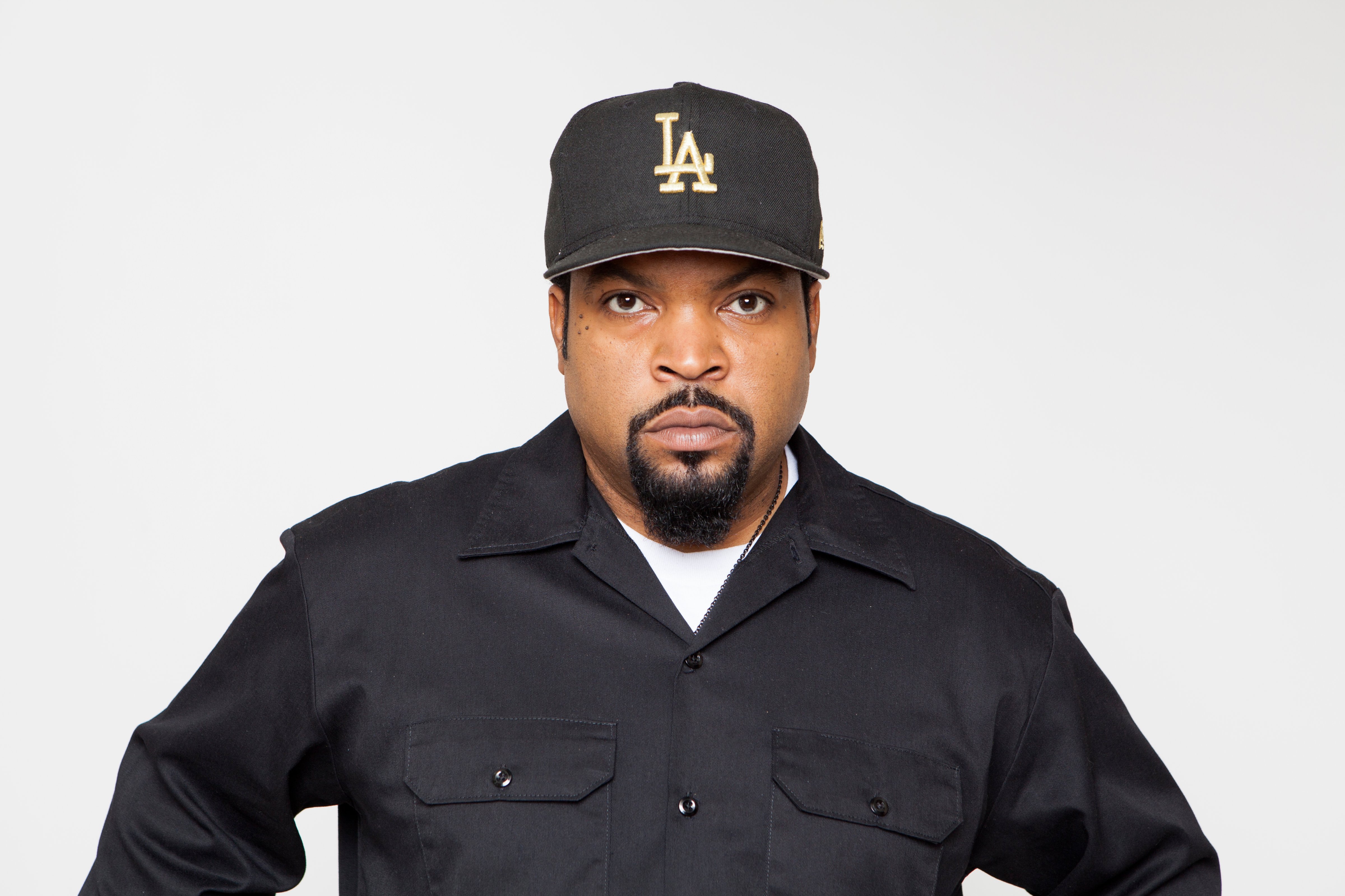 Ice Cube poses for a portrait in promotion of the new film “Straight Outta Compton" at the Four Seasons Hotel in Los Angeles on Aug. 2, 2015. (Rebecca Cabage—Invision/AP)