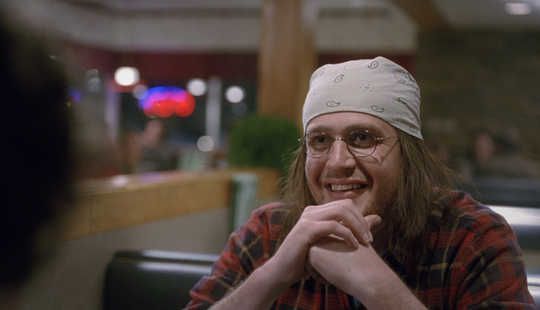 Jason Segel as David Foster Wallace in "The End of the Tour" (Sony Pictures)