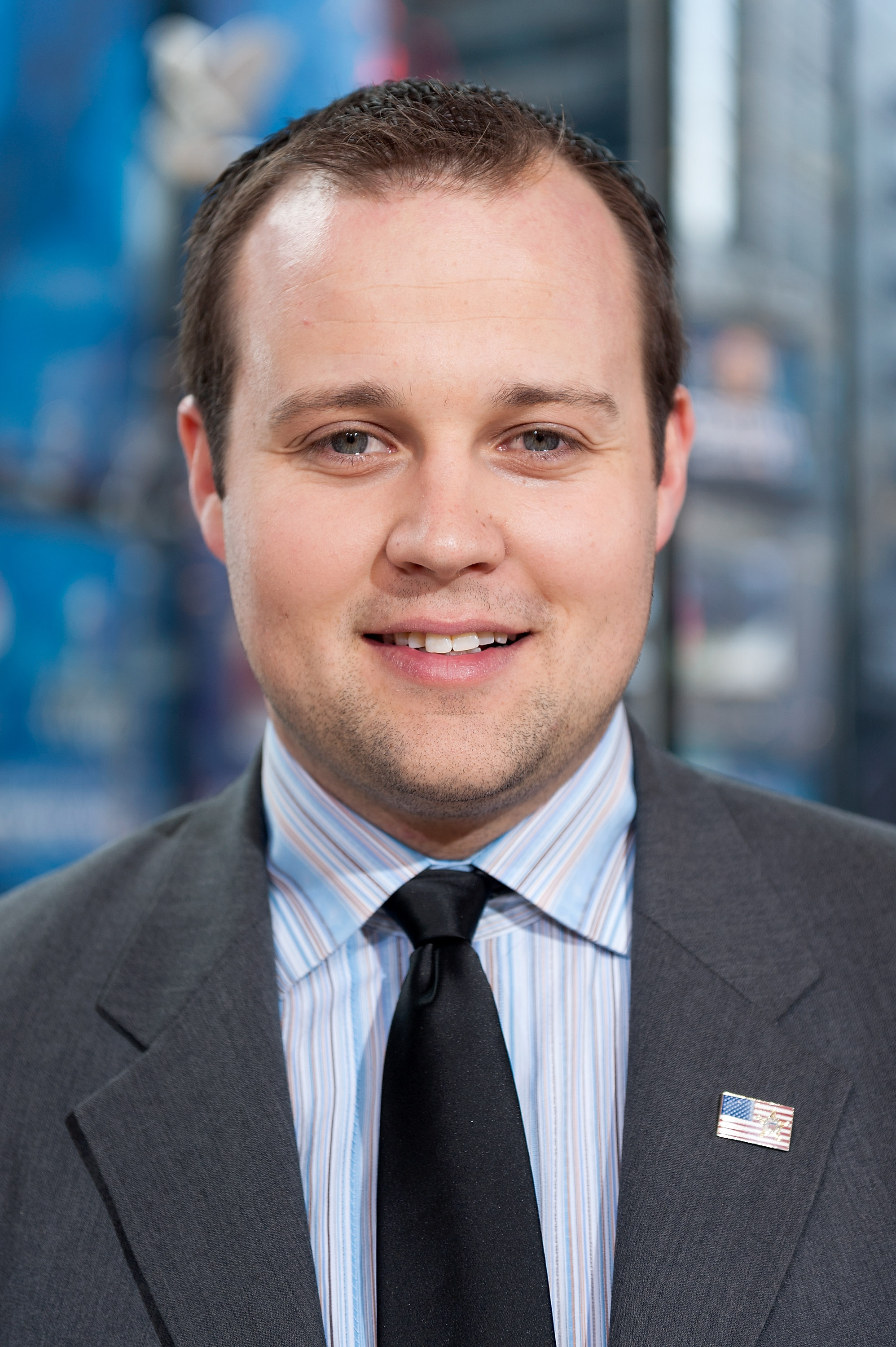 Josh Duggar visits "Extra" at their studios at H&amp;M in Times Square on March 11, 2014 in New York City. (D Dipasupil—Getty Images)