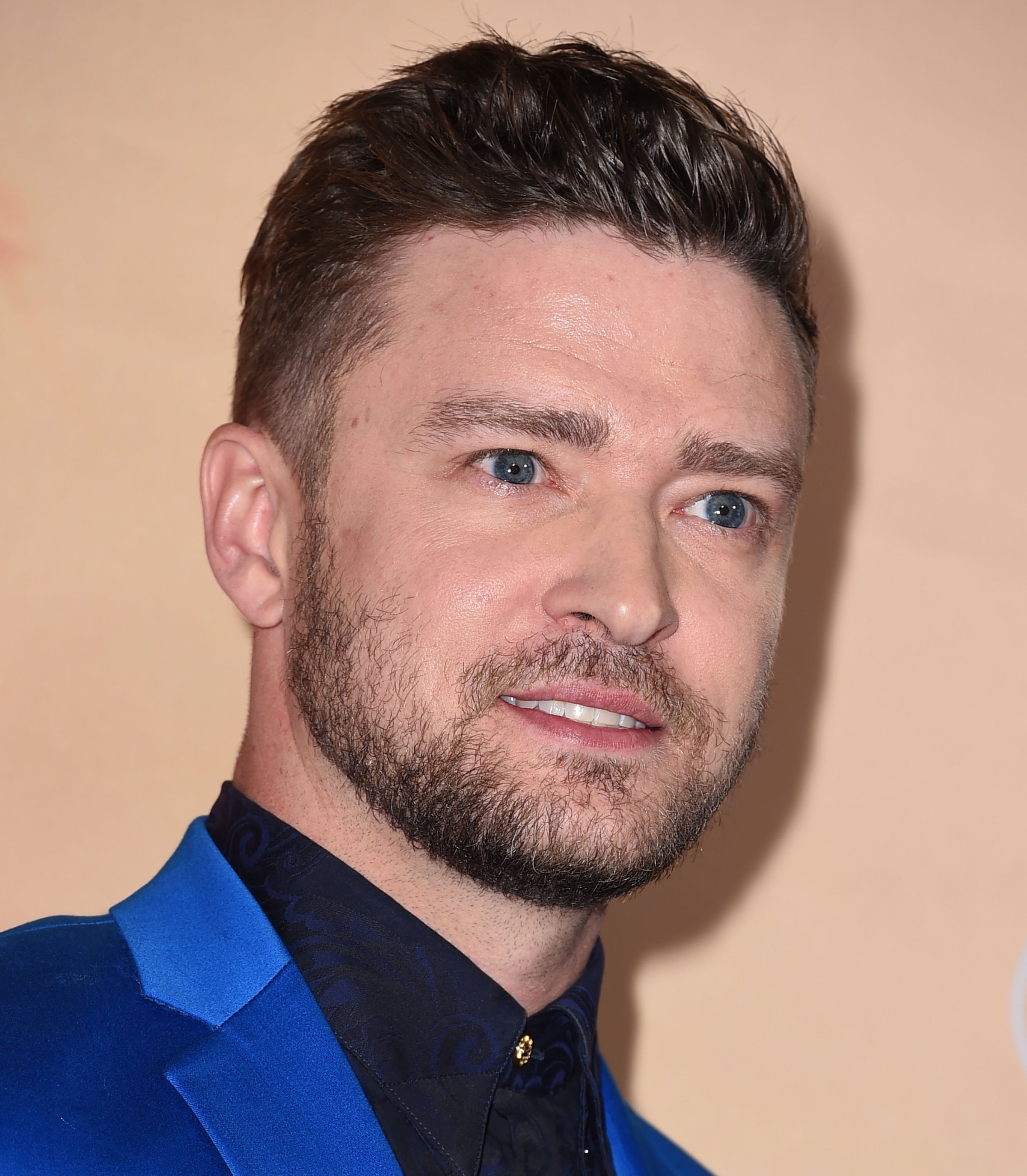 Justin Timberlake at the 2015 iHeartRadio Music Awards in Los Angeles on March 29, 2015.