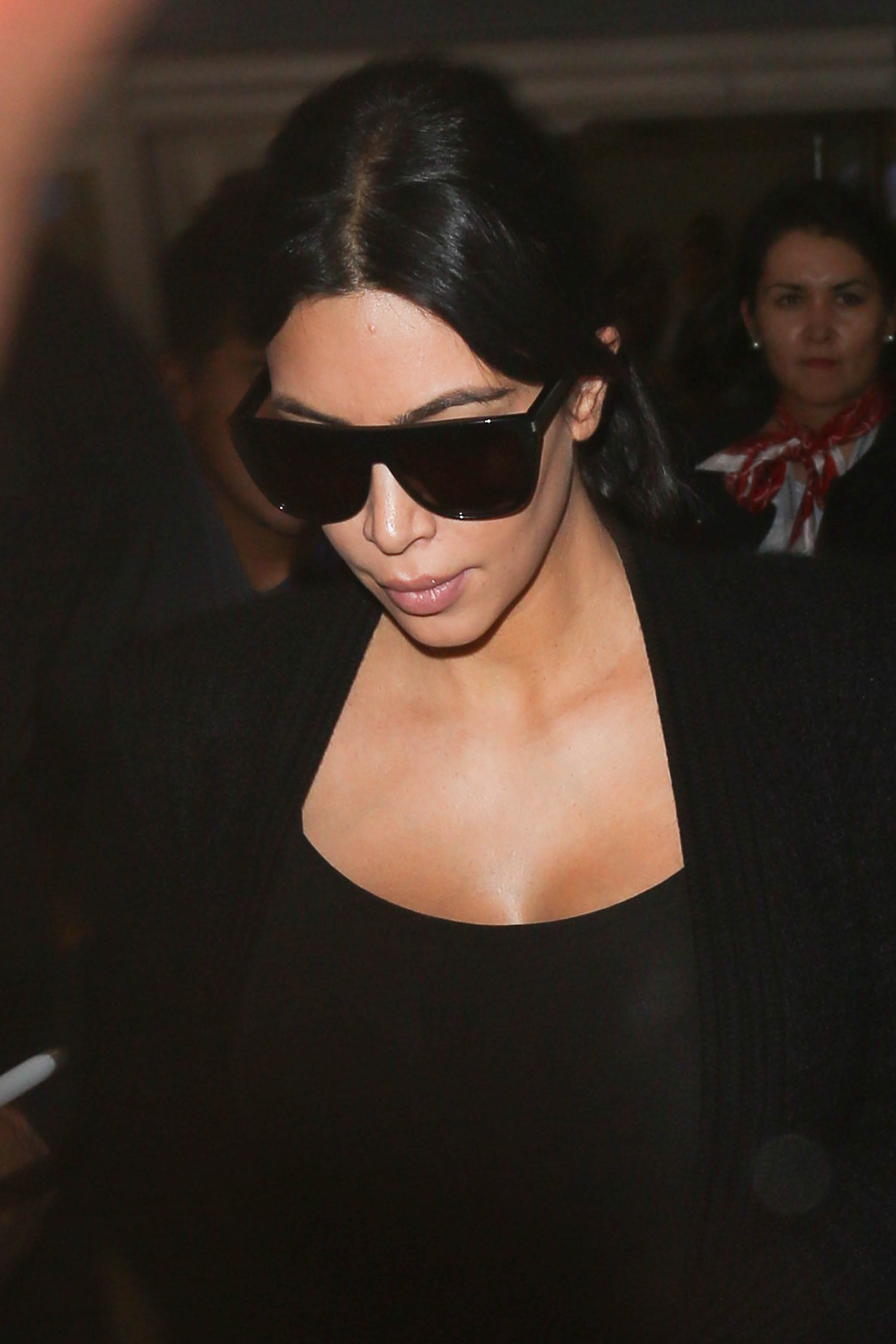 Kim Kardashian seen at LAX in Los Angeles in July 2015. (Bauer-Griffin—GC Images/Getty Images)