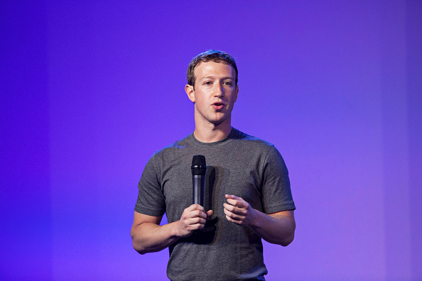 Mark Zuckerberg at the Internet.org summit in New Delhi on Oct. 9, 2014.