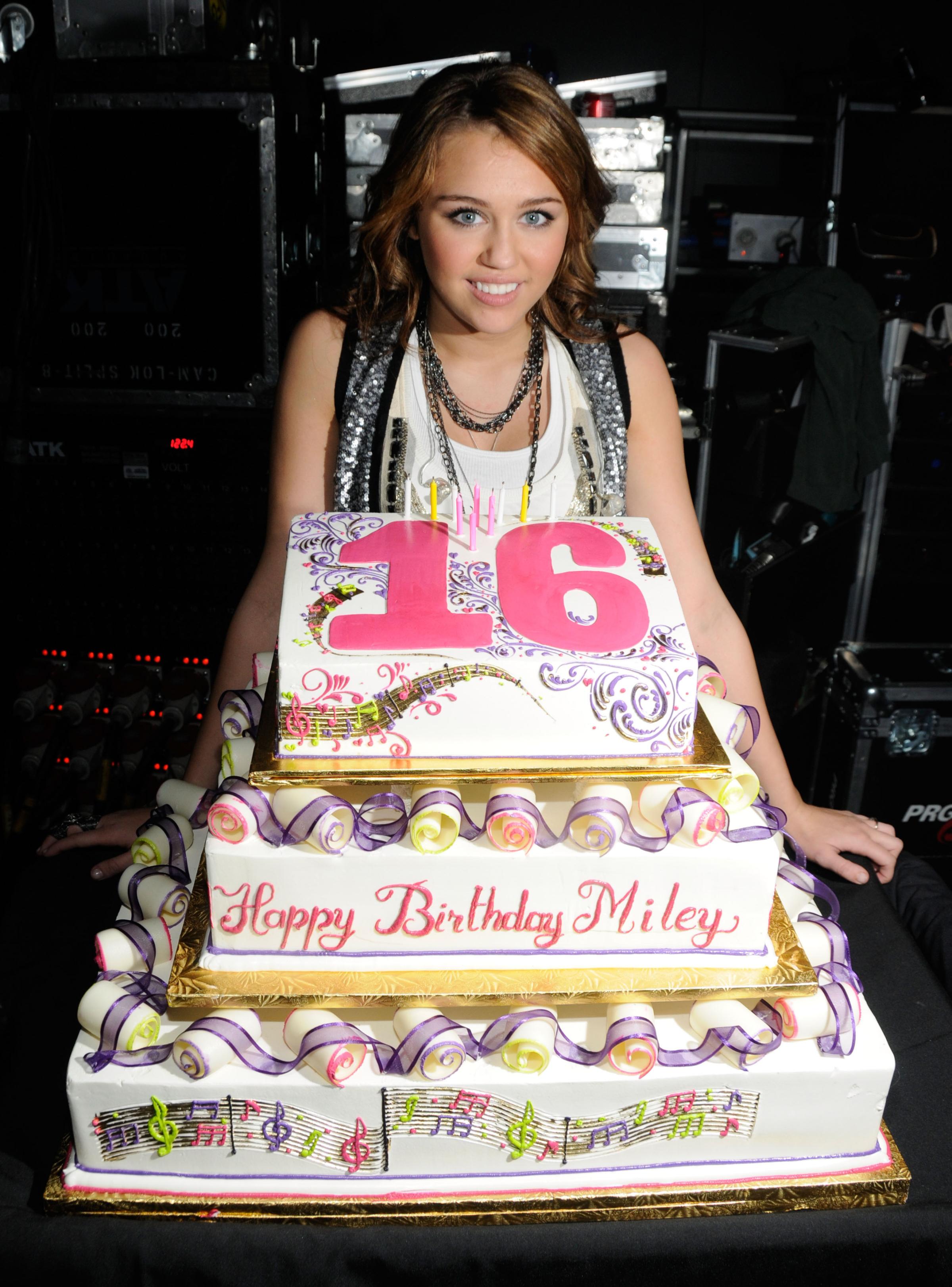 Miley Cyrus Sweet Sixteen