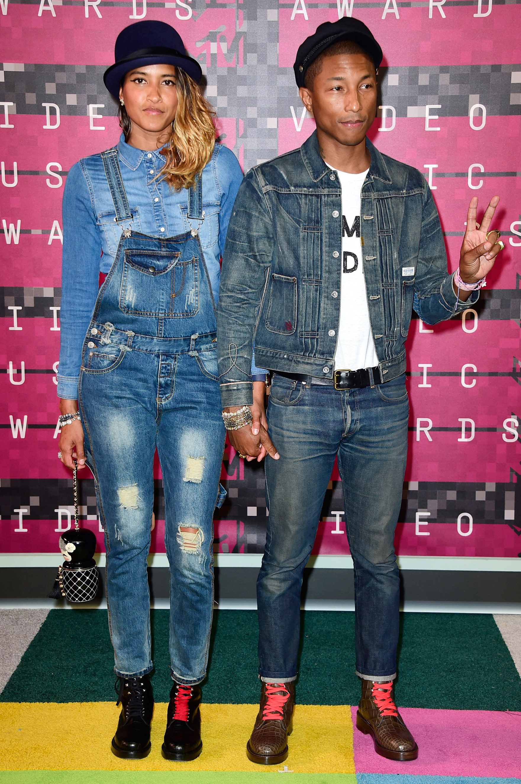2015 MTV Video Music Awards Red Carpet Pharrell
