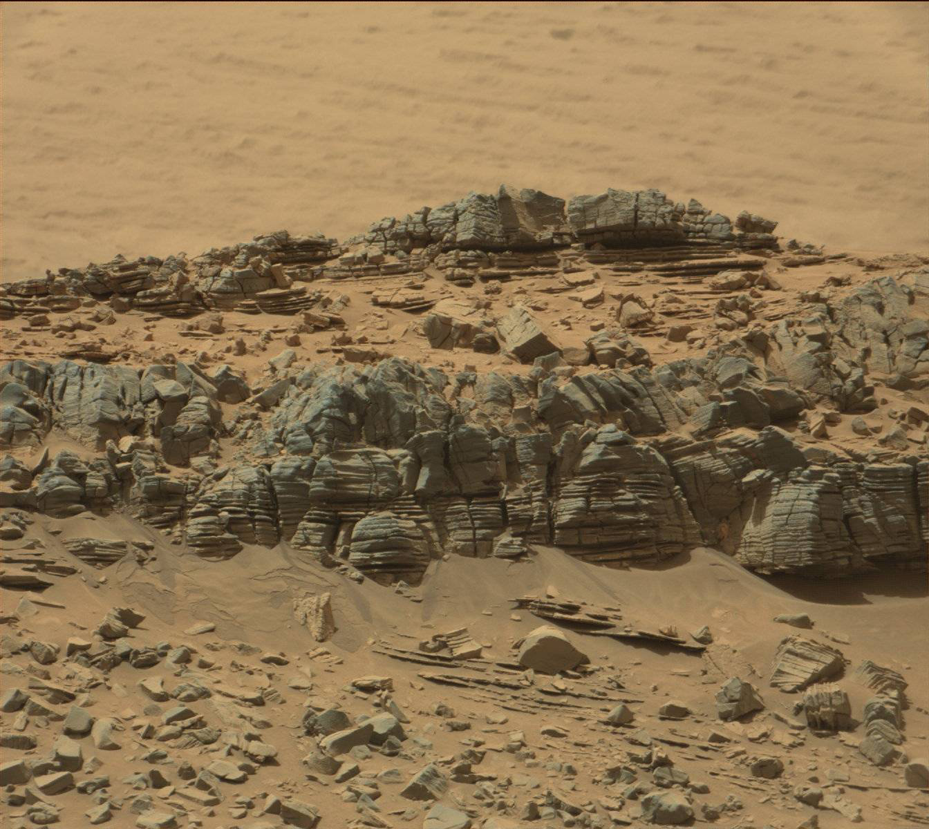 Is this a terrifying crab monster or just a pile of rocks? (NASA)