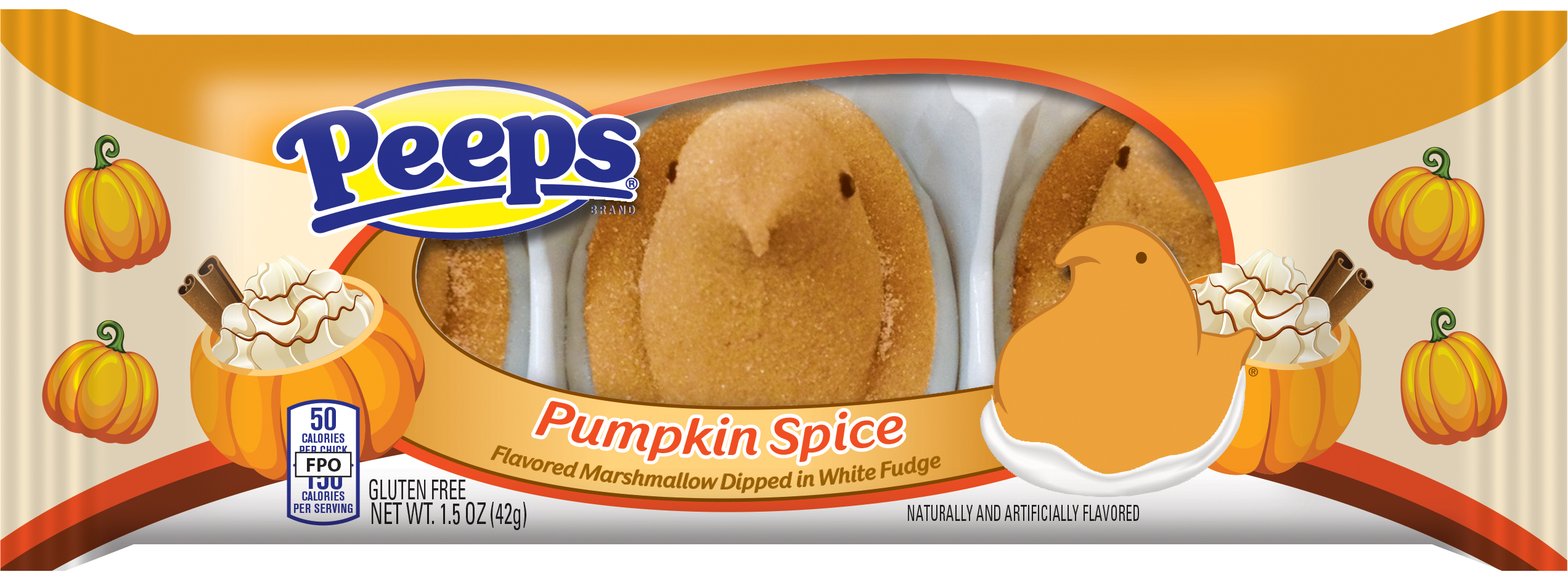 PEEPS® Pumpkin Spice Chicks[2]