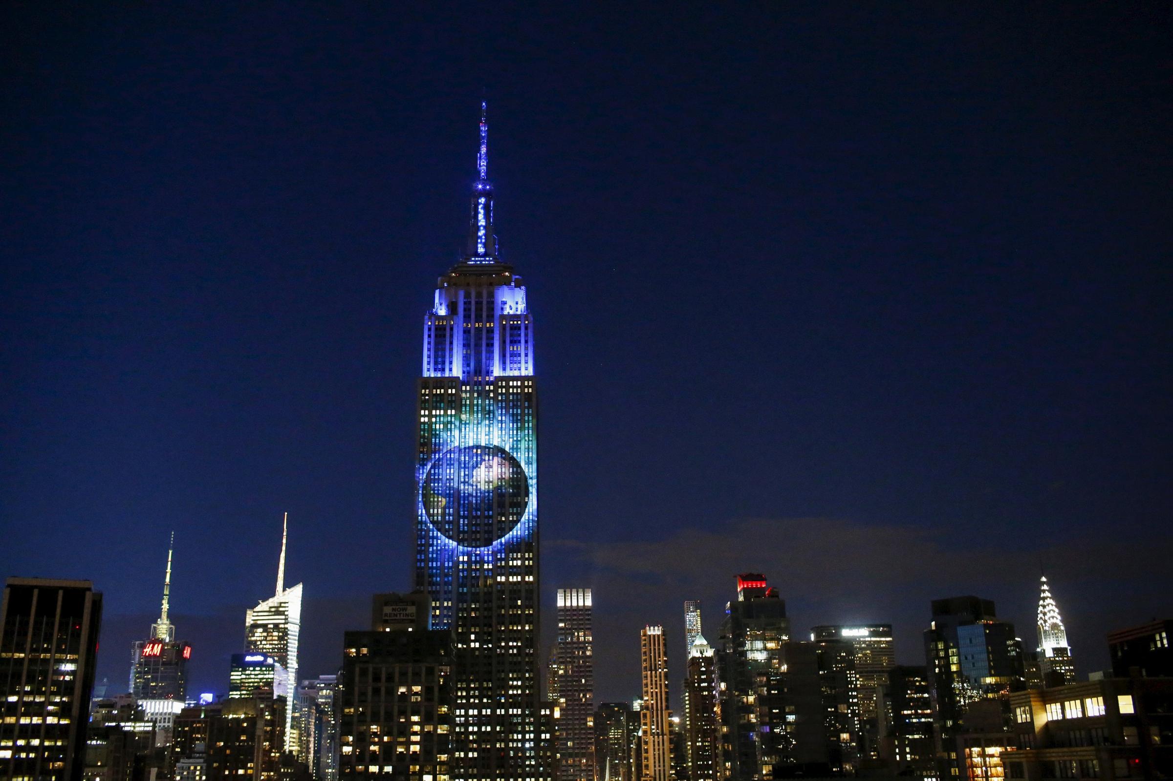 Empire State Building racing extinction